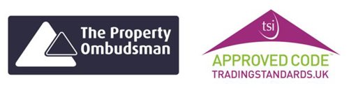 image: The property Ombudsman and Trading Standards logos