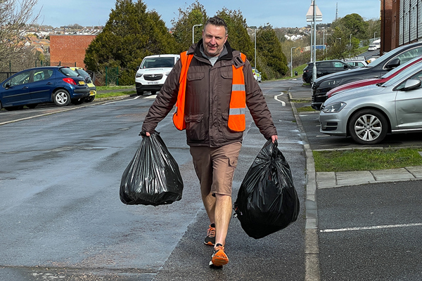 Farley Bank Clean Up 7